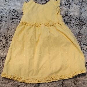 Penelope Mack Yellow Ruffled Tiered Sundress